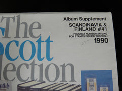 Scott 1990 Scandinavia and Finland Specialty Stamp Supplement 41 345S090