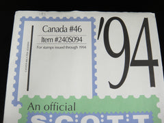 Scott 1994 Canada Specialty Stamp Supplement 46 Canada 240S094