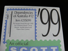 Scott 1999 Dependencies of Australia Specialty Supplement 12 211S099