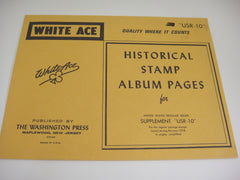 White Ace 1978 Regular Issue Singles Simplified Supplement United States USR-10 NOS