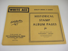 White Ace 1976-1977 US Regular Issue Blocks of 4 & Coil Pairs Supplement USR-BL8 NOS