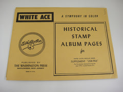 White Ace 1973 US Regular Issue Plate Blocks Supplement USR-PB6