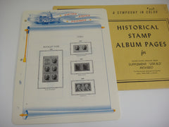 White Ace 1964-1968 US Blocks Coils Stamp Supplement Revised USR-BL2 NOS