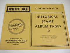 White Ace 1964-1967 Regular Issues Blocks Coil Pairs Album Supplement United States USR-BL2