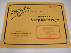 White Ace 2005 Regular Issue Singles Complete Supplement RSC-29 United States
