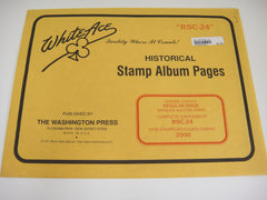 White Ace 2000 Regular Issue Singles Coil Pairs Complete Supplement United States RSC-24