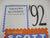 Scott 1992 National Stamp Supplement 60 United States 100S092