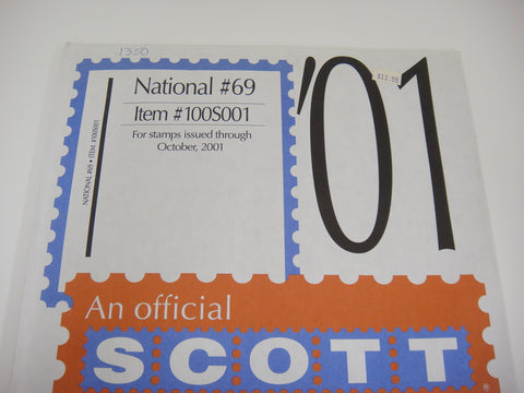 Scott 2001 National Stamp Supplement 69 United States 100S001