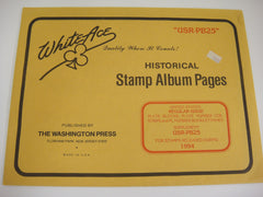 White Ace 1994 US Regular Issue Plate Blocks Coil Strips Booklet Panes Supplement USR-PB25