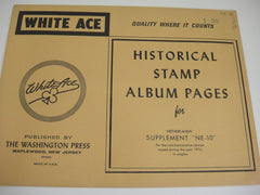 White Ace 1976 Netherlands Singles Album Supplement NE-10