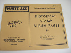 White Ace 1980 Isle of Man Stamp Singles Supplement MA-7 NOS
