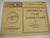 White Ace 1968 Ryukyu Islands Stamp Singles Album Supplement RY-9 NOS