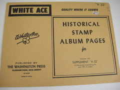 White Ace 1981 Vatican City Stamp Singles Supplement V-32