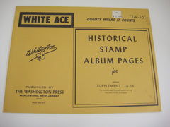 White Ace 1978 Japan Stamp Singles Album Supplement JA-16