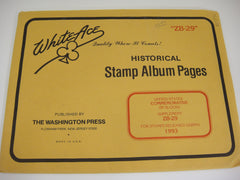 White Ace 1993 Commemorative Zip Blocks Supplement United States ZB-29