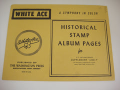 White Ace 1964-1968 US Air Mail Blocks Album Supplement AMB-07 NOS