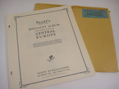 Scott 1967 Central Europe Specialty Stamp Supplement 20 NOS