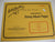 White Ace 1997 Israel Singles Stamp Album Supplement IS-48