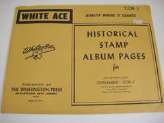 White Ace 1980 USPS Copyright Blocks with Marginal Markings Supplement COB-3