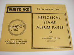 White Ace 1971 Ireland Stamp Singles Album Supplement IRE-14