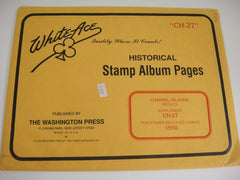 White Ace 1998 Channel Islands Stamp Album Supplement CH-27