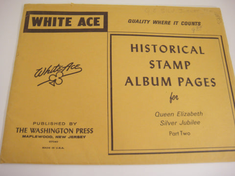 White Ace Queen Elizabeth II Silver Jubilee Stamps Part 2 Foreign