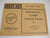 White Ace 1976 Commemorative Blocks Album Supplement United States DB