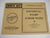 White Ace 1966 US Commemorative Plate Blocks Supplement PB-18 NOS
