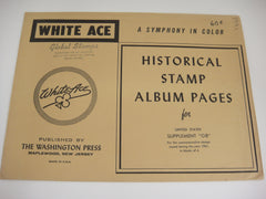 White Ace 1961 US Commemorative Blocks United States Supplement OB