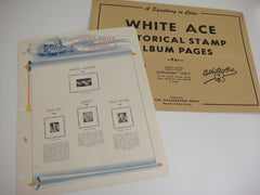 White Ace United States 1957-1958 Regular Issue Singles Stamp Supplement USR-02