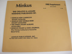 Minkus 1982 San Marino Stamp Album Supplement 21 NOS
