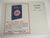 Minkus 1974 Vatican City Stamp Album Supplement 17 NOS