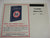 Minkus 1974 Medicine on Stamps Stamp Album Supplement 5 United States NOS