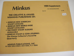 Minkus 1982 United States Commemoratives Stamp Supplement 33 MUSC82 NOS