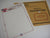 White Ace United States 10 Blank Civil War Supplement Pages NOS
