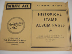 White Ace 1968-1971 United States Commemorative Mail Early Singles Supplement