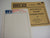 White Ace United State 10 Blank Christmas Seals Supplement Pages