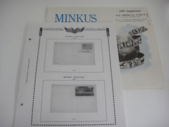 Minkus 1995 All American Part 2 US Postal Stationery Supplement NOS