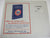 Minkus 1972 Brazil Stamp Album Supplement 11 NOS