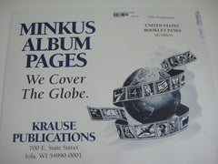 Minkus 1998 All American Part 4 Booklet Panes Supplement United States MUSBK98