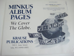 Minkus 1999 All American Part 5 Sheetlets Supplement United States MAA599