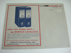 Minkus 1969 Ghana Stamp Album Supplement 12 NOS