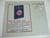 Minkus 1972 France Stamp Album Supplement 14 NOS
