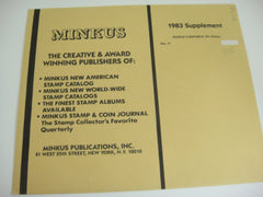 Minkus 1983 People's Republic of China Stamp Album Supplement #11 New Old Stock