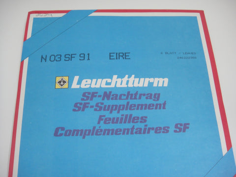 Lighthouse 1991 Ireland Hingeless Stamp Album Supplement N03SF91