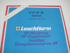 Lighthouse 1988 Denmark Hingeless Stamp Album Supplement N41SF88