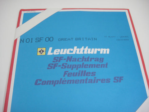 Lighthouse 2000 Great Britain Hingeless Stamp Album Supplement N01SF00