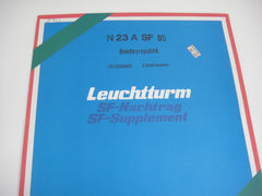 Lighthouse 1985 Federal Republic of Berlin Hingeless Stamp Album Supplement N23ASF85