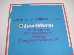 Lighthouse 1995 Australia Hingeless Stamp Album Supplement  N98SF95