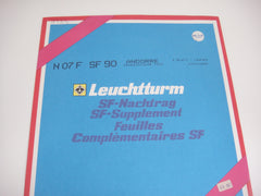 Lighthouse 1990 Andorra Hingeless Stamp Album Supplement N07FSF90